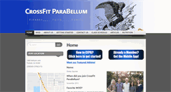 Desktop Screenshot of crossfitparabellum.com